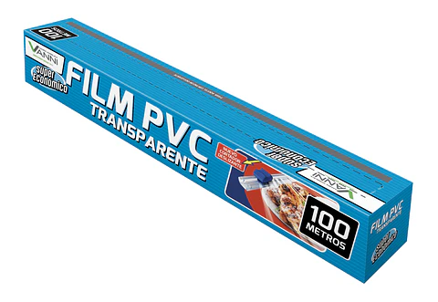 FILM Cocina  PVC Extensibles Cutter 28 CM X 100 MT