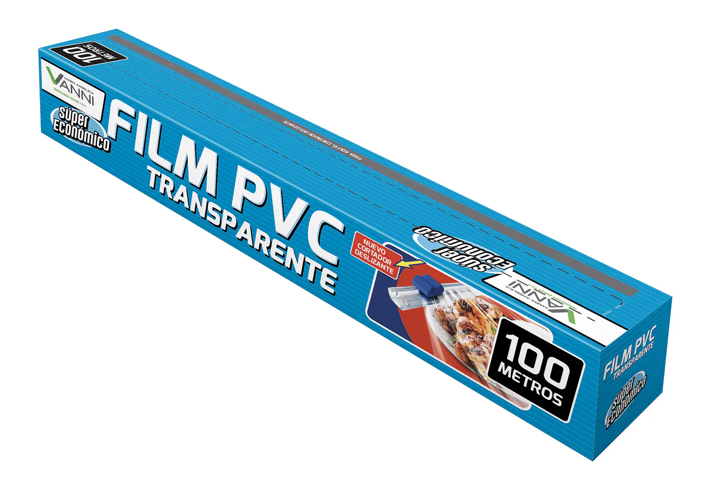 FILM Cocina  PVC Extensibles Cutter 28 CM X 100 MT 1