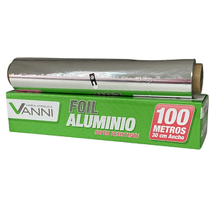 Rollo Papel Aluminio 100 Metros 