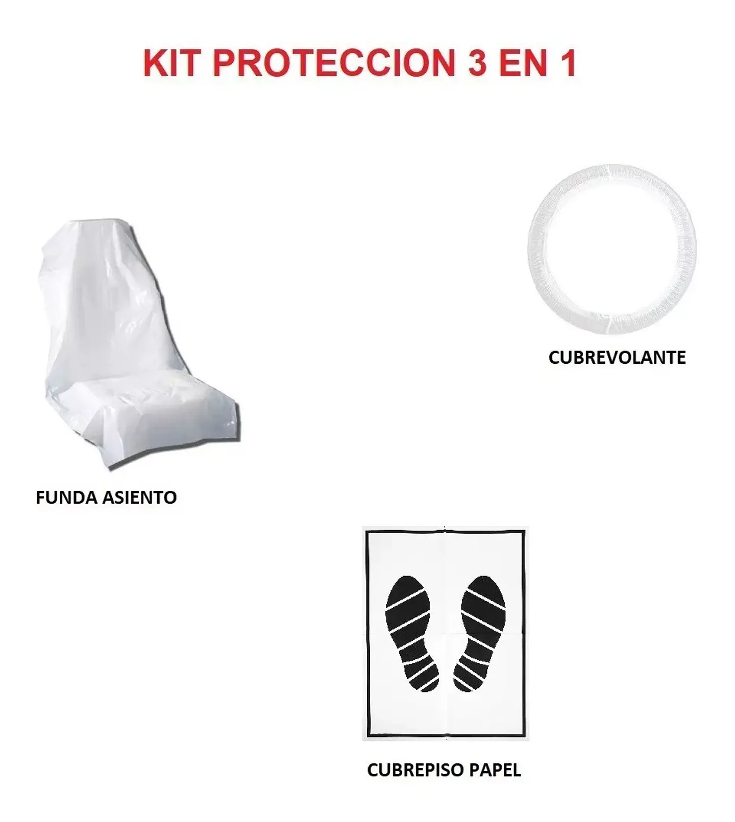 Kit Protectores Desechables Pack 60 Unidades 2