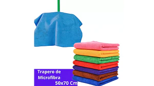 Trapero Microfibra 50x70 Cm Con Ojal
