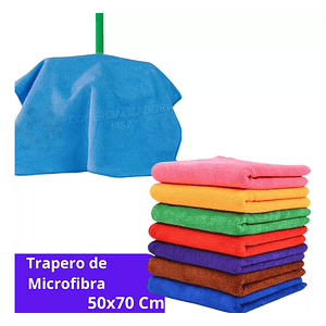 Trapero Microfibra 50x70 Cm Con Ojal