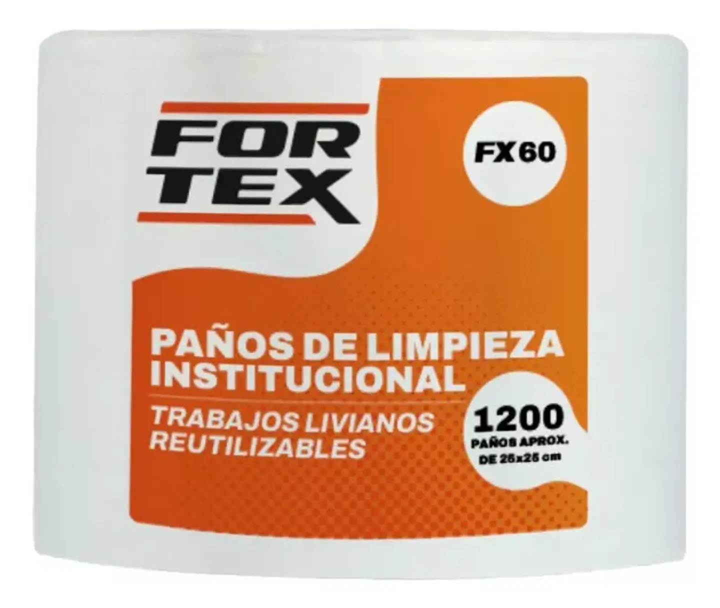 Paños De Limpieza Mecánica Industrial 1200 Unidades - Fortex 1