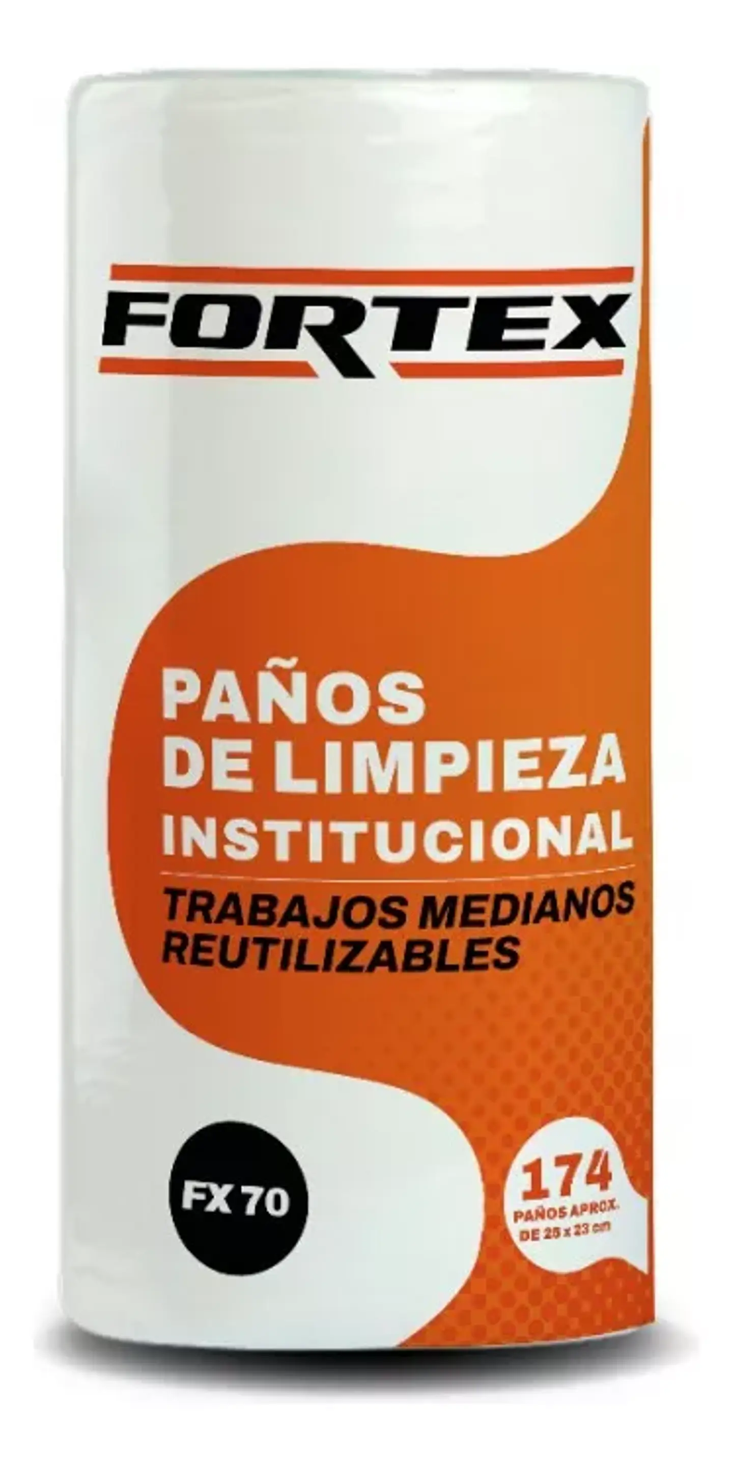 Paños De Limpieza Mecánica Industrial 174 Unidades - Fortex 1