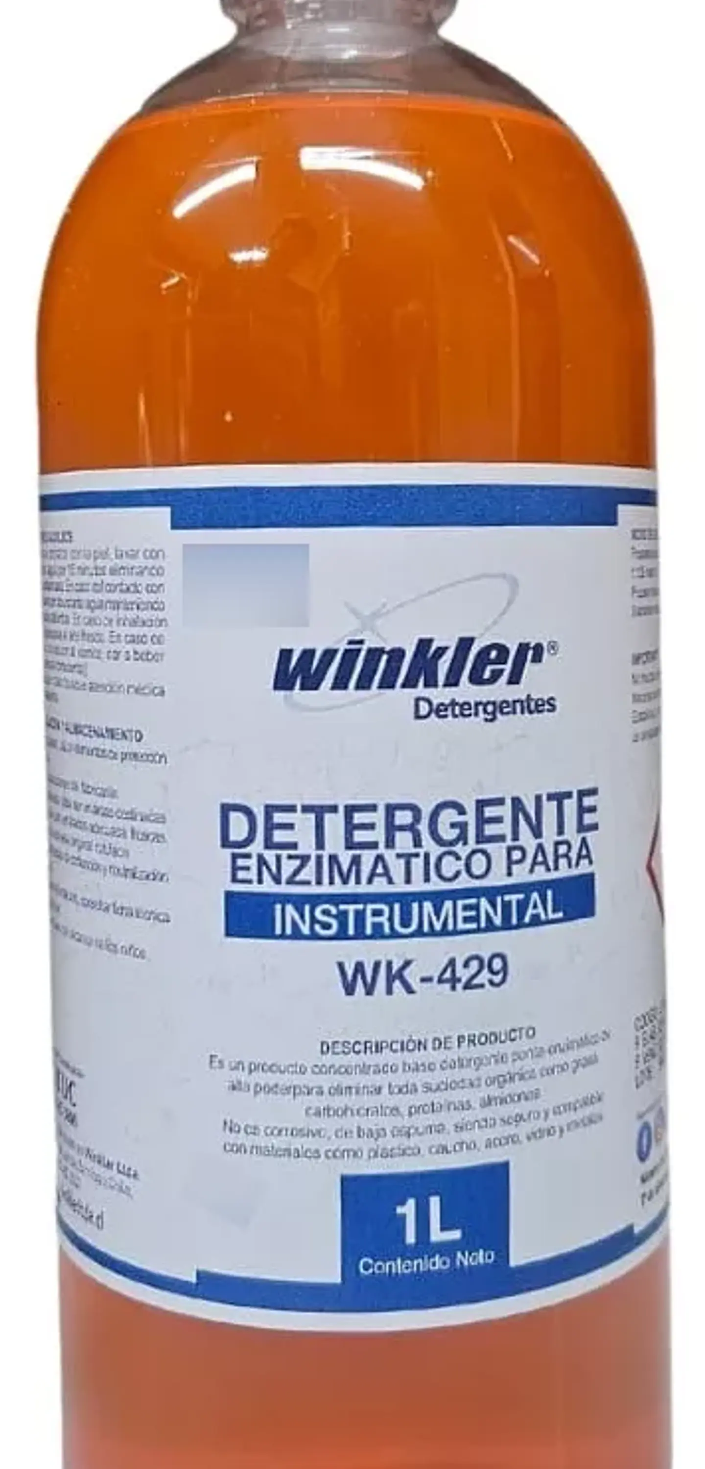 Detergente Enzimatico Naranjo P/instrumental Env. 1l. Wk-429 - Winkler 1