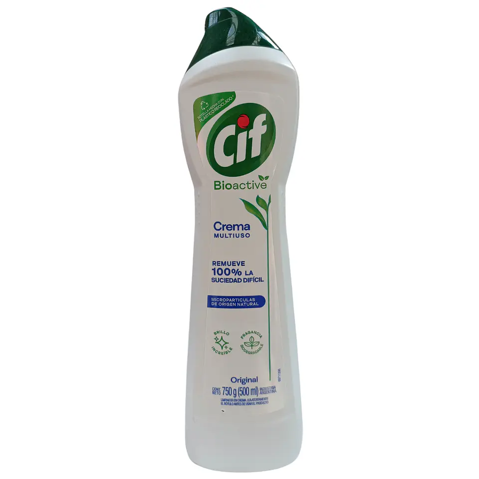 Cif Crema Bioactive Limpiador Original 750gr 1