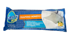 Trapero Húmedo Aroma Limon 12 Unidades