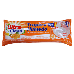 Trapero Húmedo Aroma Naranja - Ultra Clean 