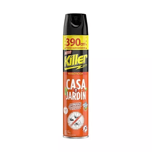 Insecticida Casa Y Jardín Killer 390cc - Killer