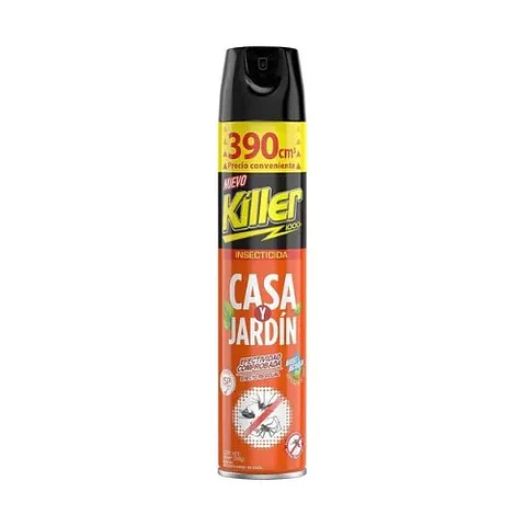 Insecticida Casa Y Jardín Killer 390cc - Killer