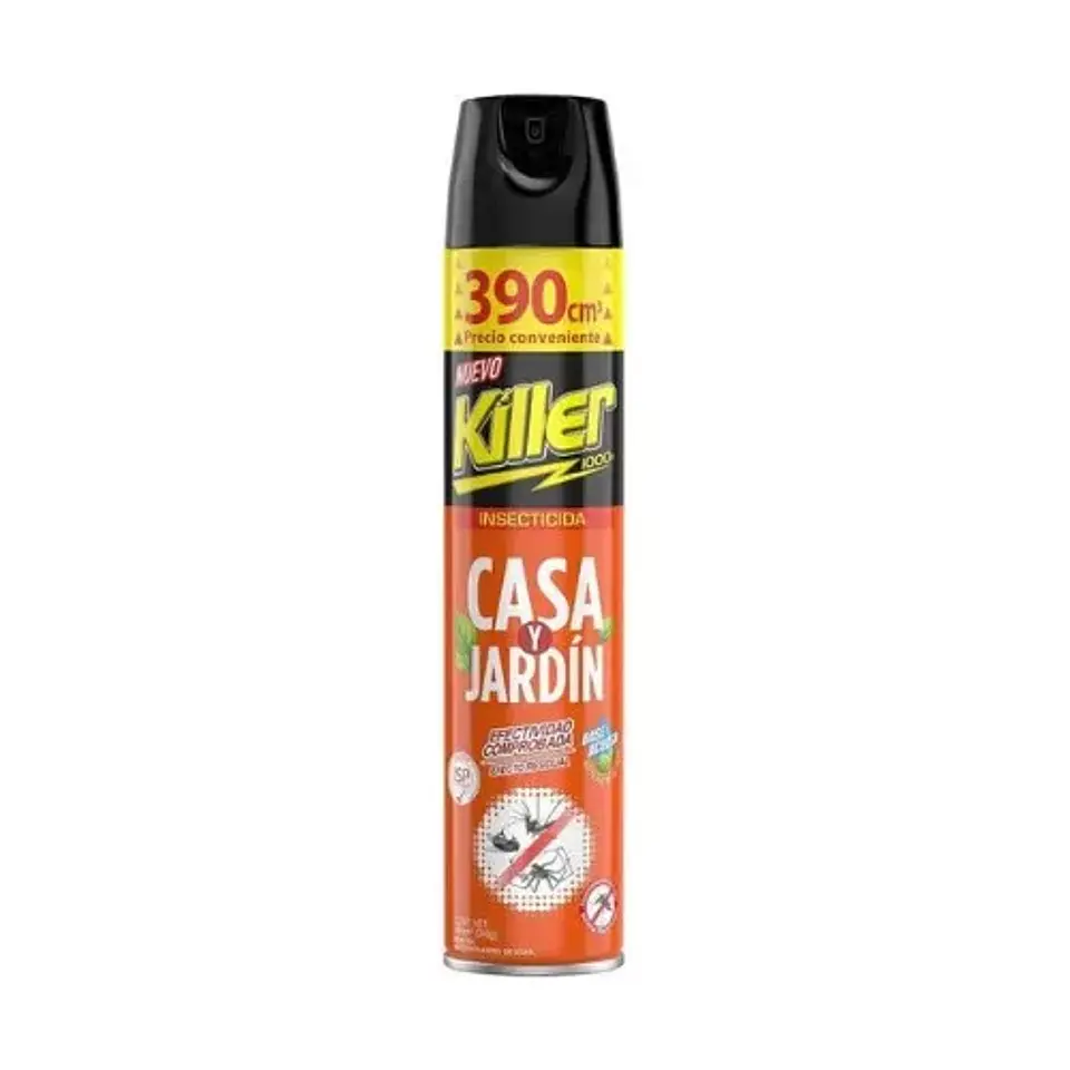 Insecticida Casa Y Jardín Killer 390cc - Killer 1