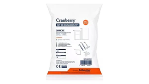 Kit De Curación Estéril  Desechable - Cranberry