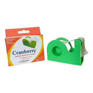 Tela Adhesiva Papel Microporosa 5cm X 9m - Cranberry