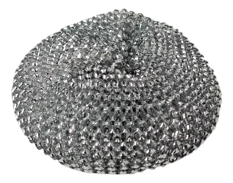 Set 5 Virutillas Esponja Espiral Plateado - Purity Eco 3