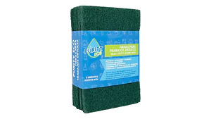 Esponjas Fibra Verdes Abrasivas Para Cocina Pack 5 Unidades