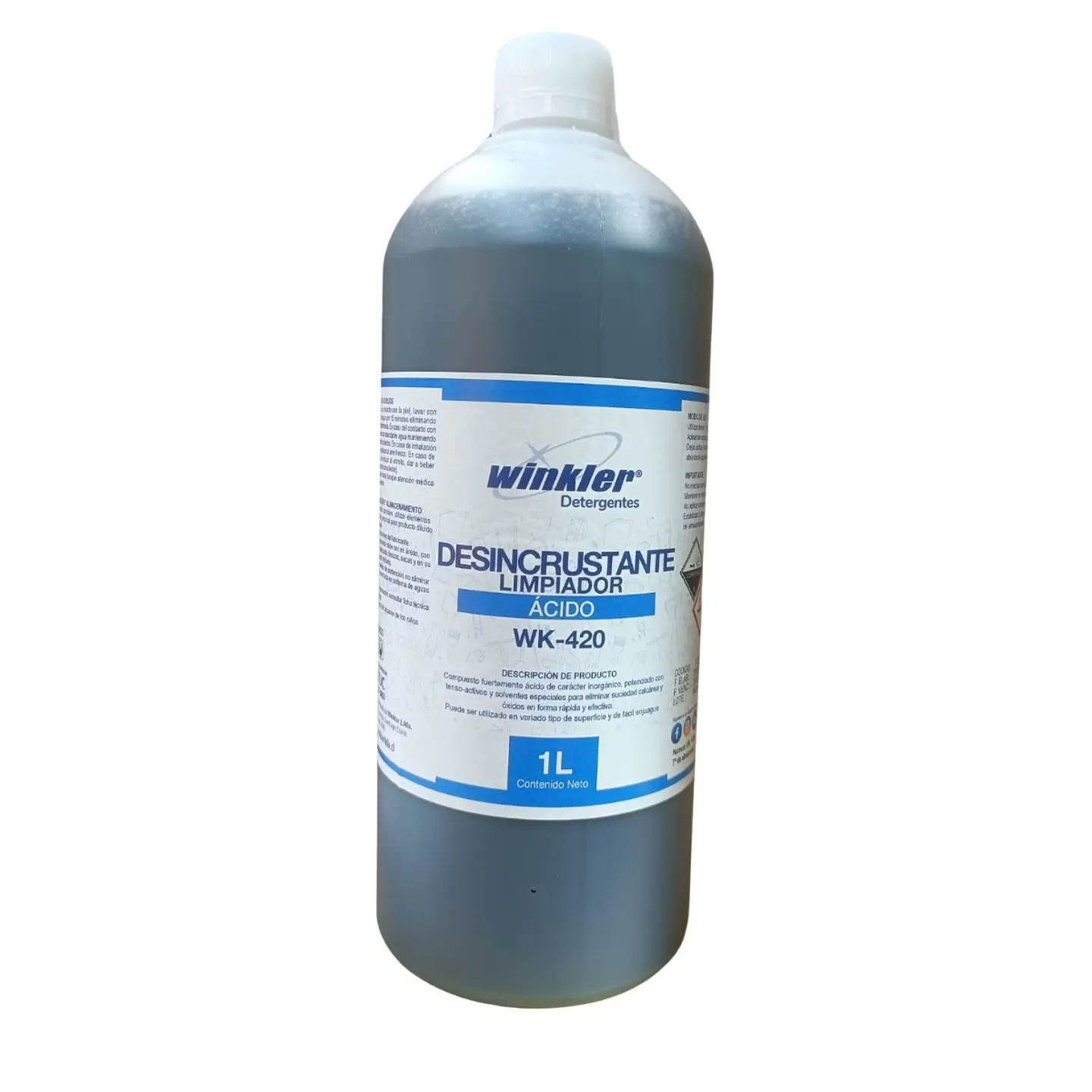 Desincrustante Acido. Env. 1l. Wk-420 - Winkler 1