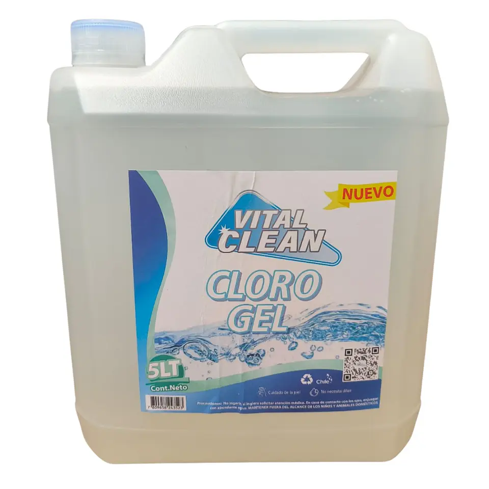Cloro Gel Vital Clean 5 Litros 1