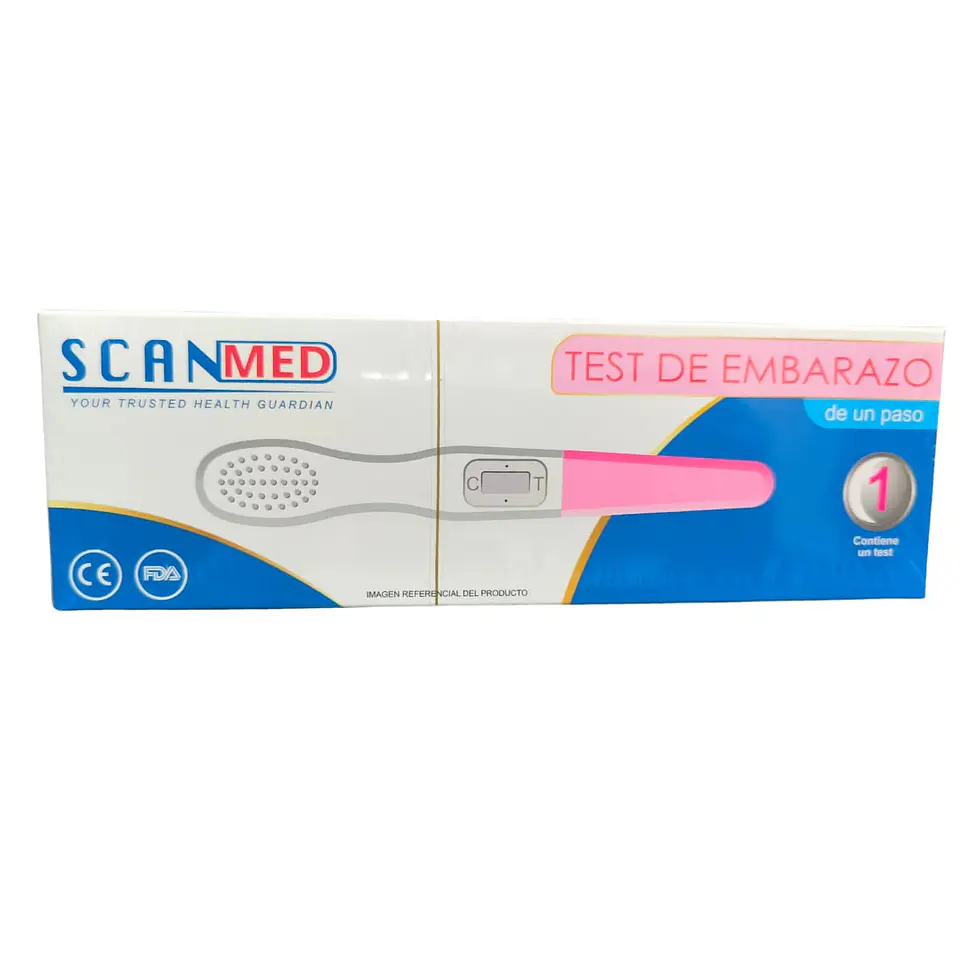 Test Rapido De Embarazo Scanmed Lapiz 99% Exactitud 1