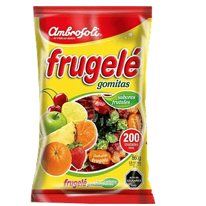 Gomitas Frugele 860gr 200 Unidades