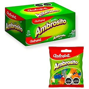 Gomitas Con Forma De Osito Ambrosito 500g