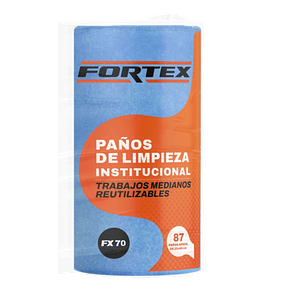 Paños Limpieza Mecánica Industrial 174 Und. Turqueza 