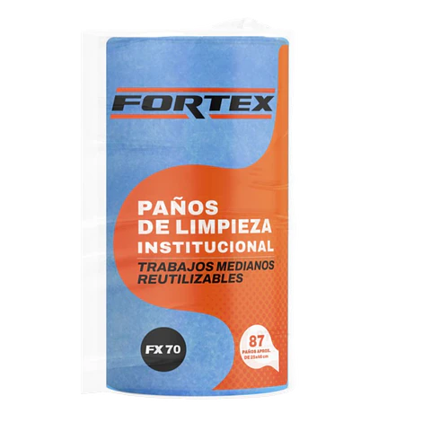Paños Limpieza Mecánica Industrial 174 Und. Turqueza 