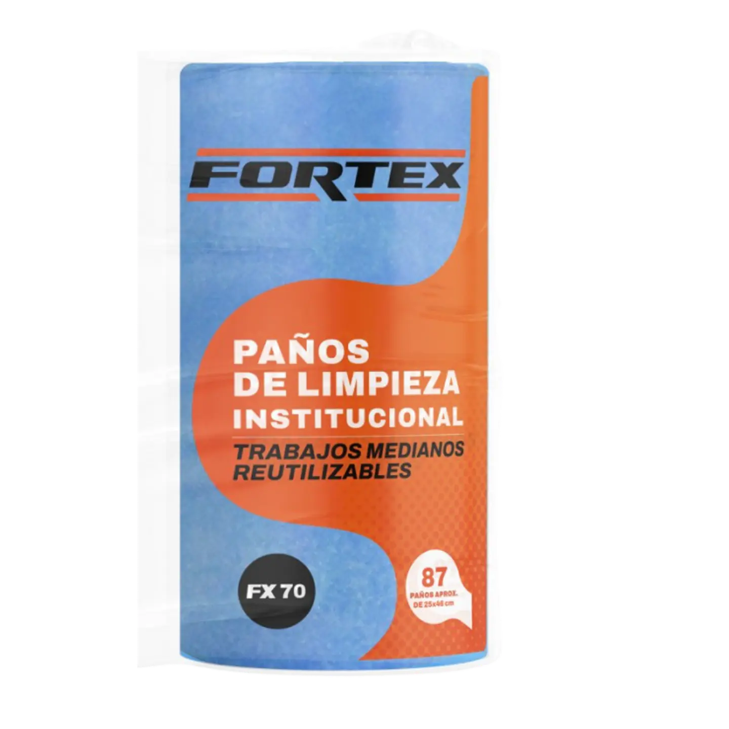 Paños Limpieza Mecánica Industrial 174 Und. Turqueza  1
