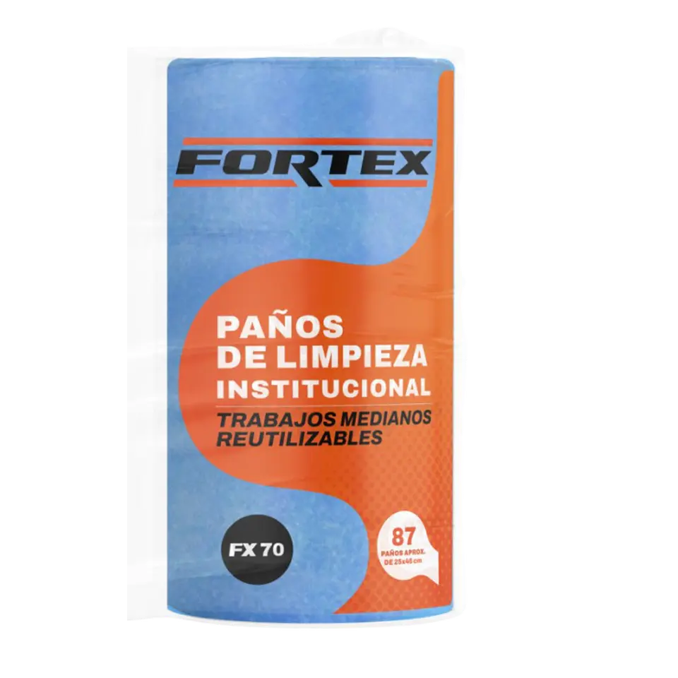 Paños Limpieza Mecánica Industrial 174 Und. Turqueza  1