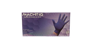 Guantes De Nitrilo Lavanda 100 Unidades - Machtig