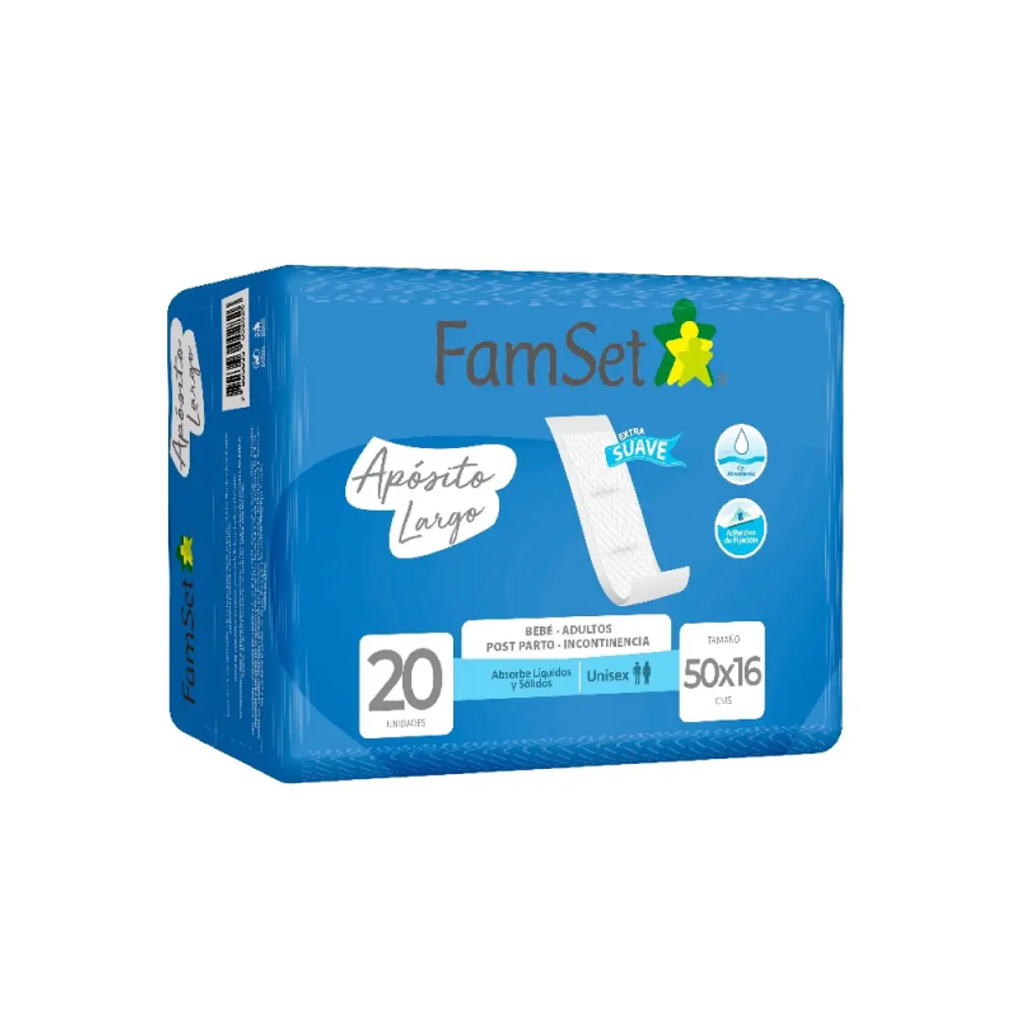 Famset Apósito Talla 50x 16 20 Unidades 1