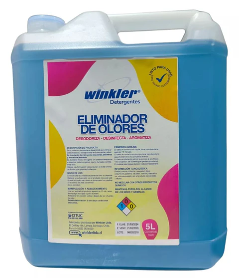Eliminador y Destructor De Olores  5 Litros