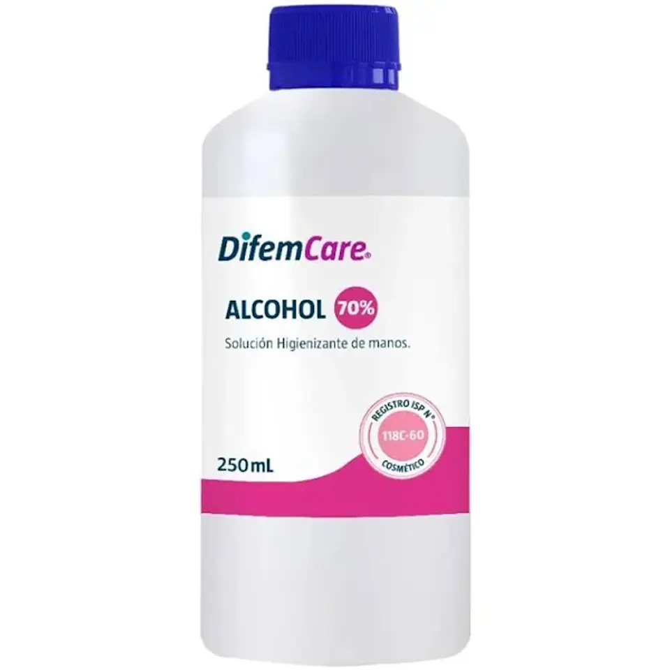 Alcohol Desnaturalizado Al 70% 250 Ml 1