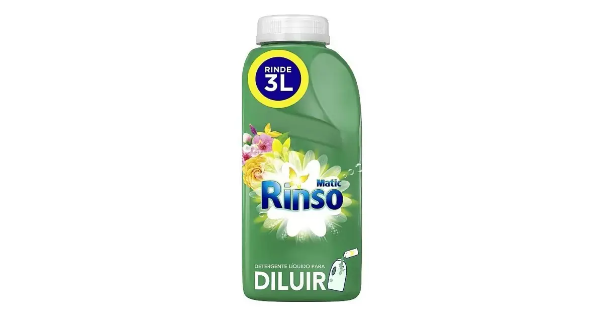 Detergente líquido Rinso para diluir 500ml
