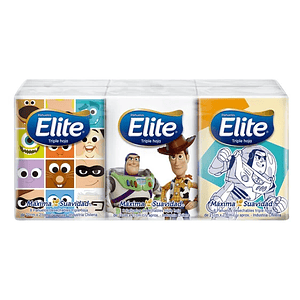 Pañuelos Elite compactos infantil 6 paquetes