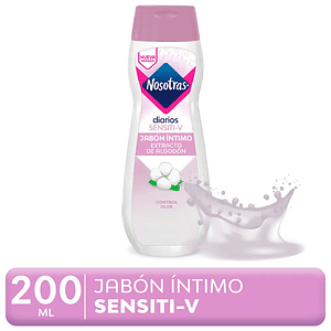 Jabón Intimo Nosotras Sensiti-V 200ml