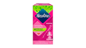 Tampones Nosotras Super Plus 8 unds.