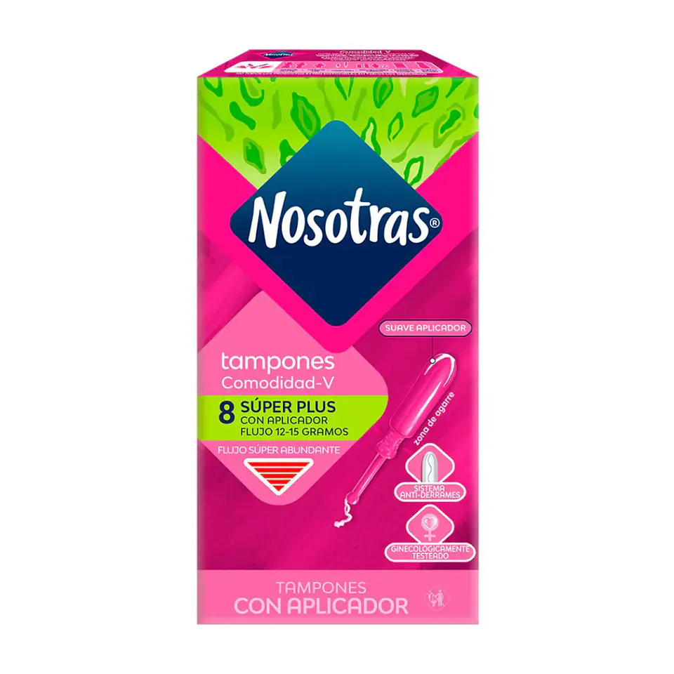 Tampones Nosotras Super Plus 8 unds. 1