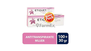 Pack Etiquet Crema Women 100gr + 30gr