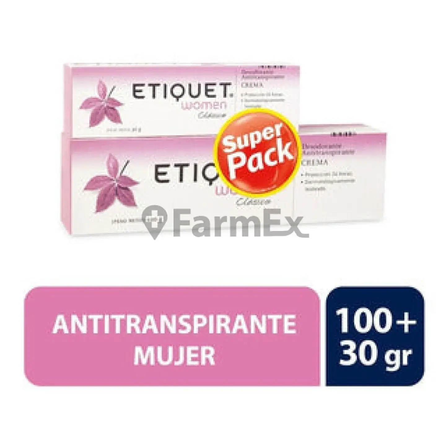 Pack Etiquet Crema Women 100gr + 30gr 1