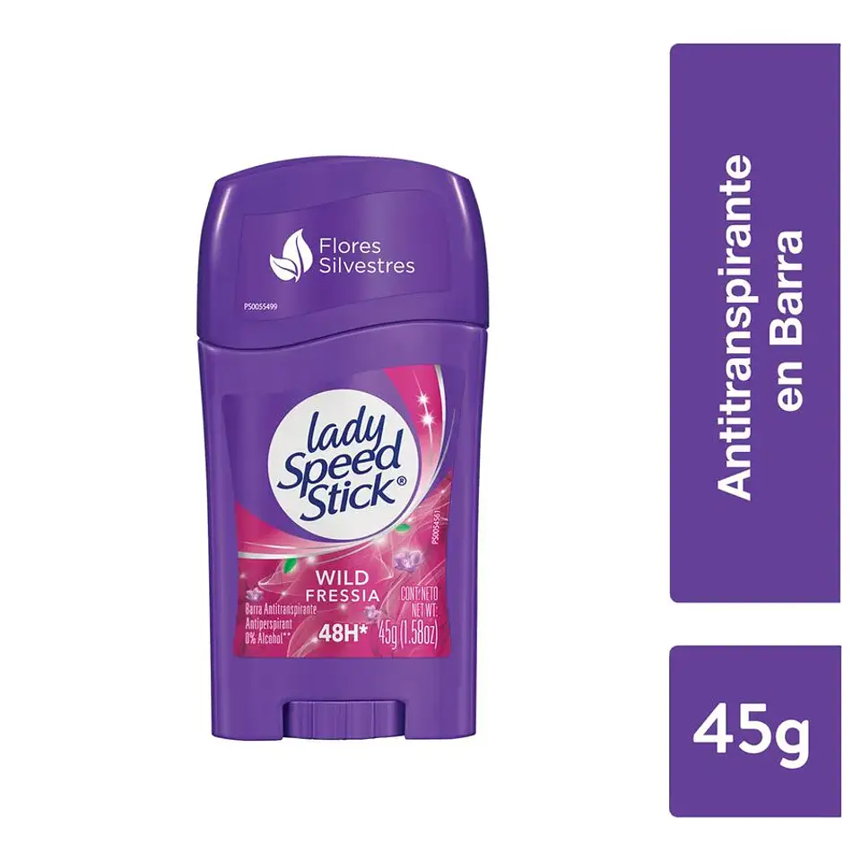 Desodorante barra Lady Speed Stick Wild Freesia 45gr 1