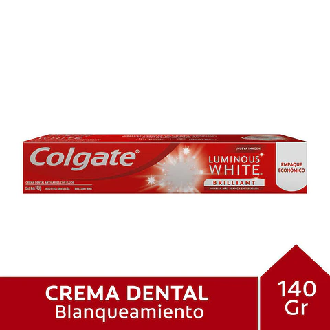 Pasta dental Colgate Luminous White 140gr