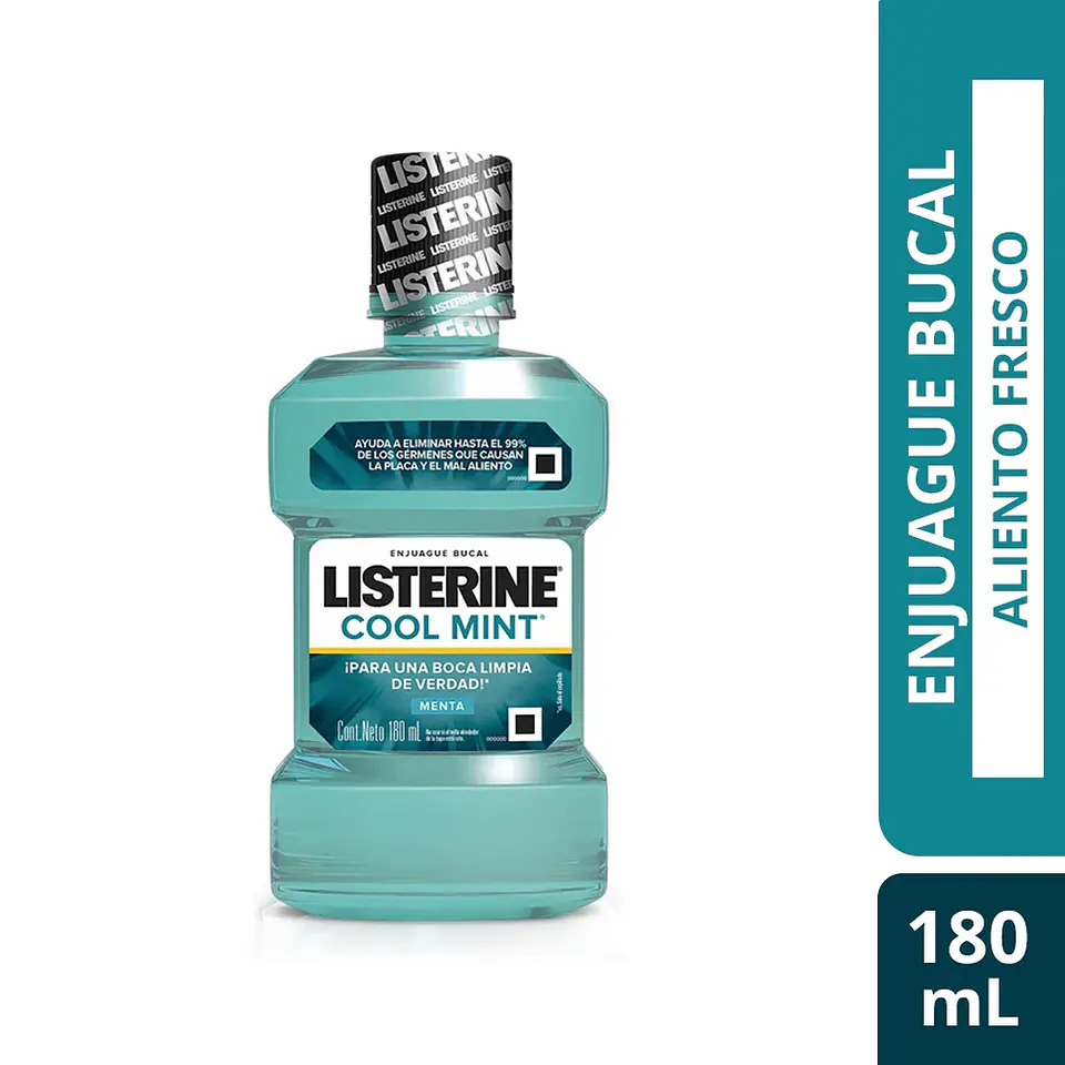 Enjuague Bucal LISTERINE Cool Mint 180 ml 1