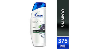 Shampoo Head & Shoulders Carbón 375ml