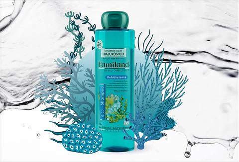 Shampoo Familand Algas Hialuronico 750ml
