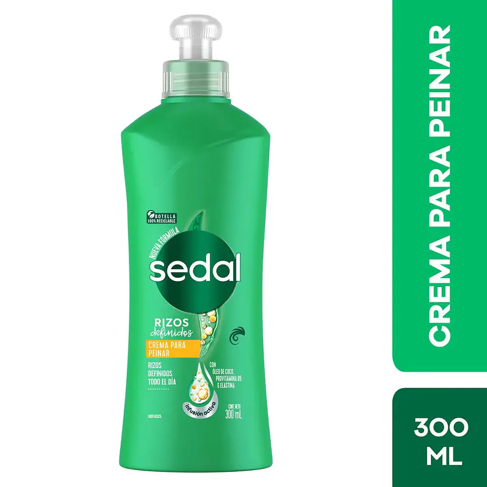Crema de peinar Sedal Rizos definidos 300ml 1