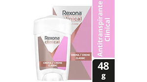  Desodorante barra Rexona Clinical Women Classic 48gr