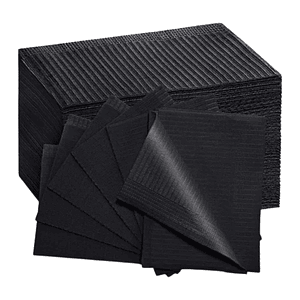 Campo De Trabajo Negro Desechable 125 Unidades