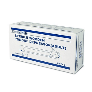 Baja Lengua Esteril caja 100 Unidades  