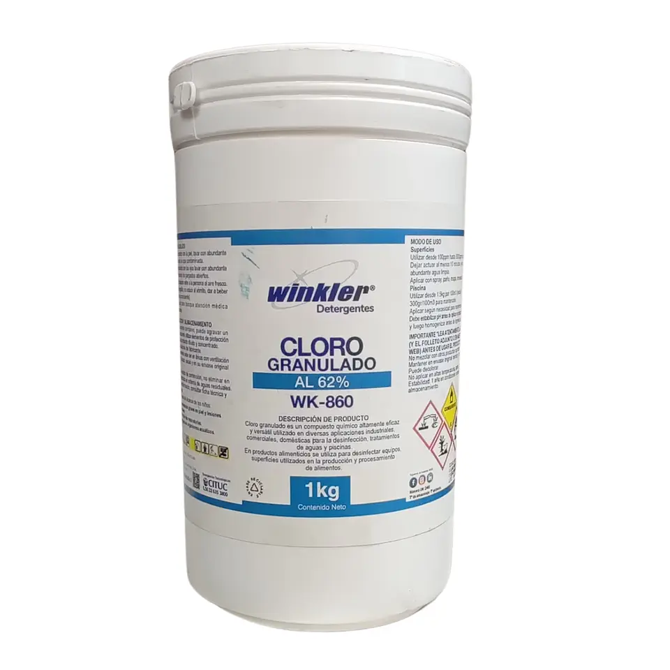 Cloro Granulado De Piscina 1 kilo 1