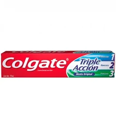Pasta dental Colgate Triple accion 75 ml